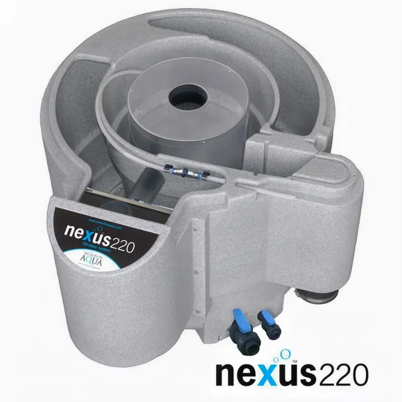 Koop Online Evolution Aqua Nexus Eazy 220
all-in-one vijverfilter voor koivijvers tot 18.000 liter