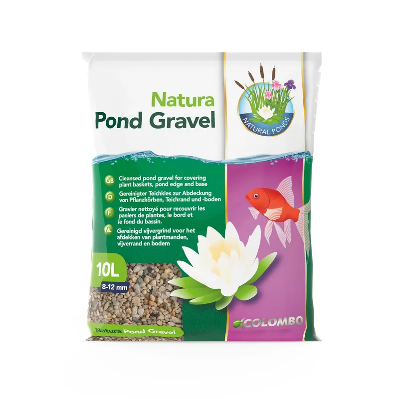 Colombo Natura Grind 8-12 mm 15 kg
natuurlijk vijvergrind voor bodem en plantenmanden Uitverkoop