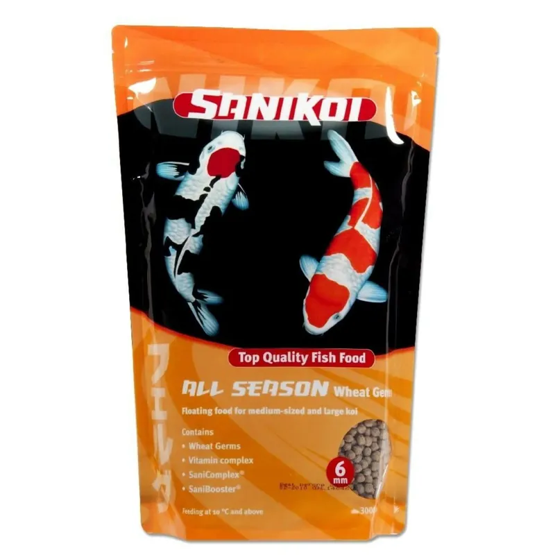 Sanikoi All Season Wheat Germs 6 mm 3 liter
tarwekiemvoer voor voor- en najaar Seizoensaanbieding