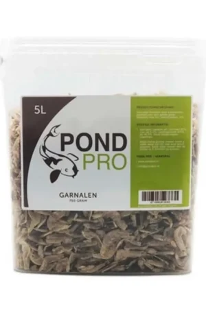Favoriet Pond Pro Garnalen 5 liter emmer
Gedroogde zoetwatergarnalen voor koi en vijvervissen
