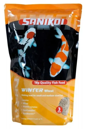 Rechtstreeks Van De Fabrikant Sanikoi Winter Wheat Food 3mm 3 liter
tarwekiemvoer voor koi bij lage temperaturen