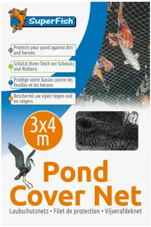 Superfish Vijverafdeknet 3x4 meter
beschermt tegen bladval en reigers Koop Vandaag