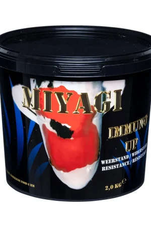 Miyagi Immuno Up 2000 gram
immuunversterkend behandelvoer voor koi Betrouwbaar