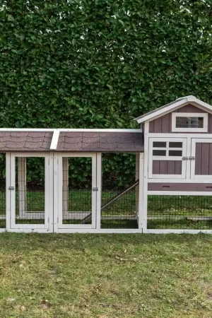 Aanbieding Konijnenhok Amalie ren links XXL
