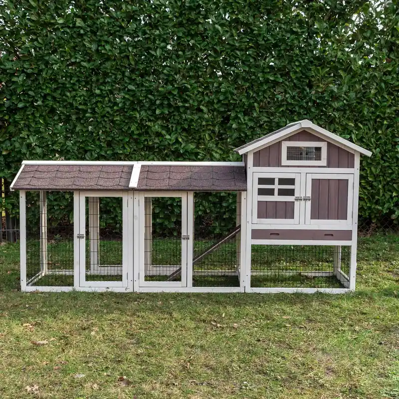 Aanbieding Konijnenhok Amalie ren links XXL