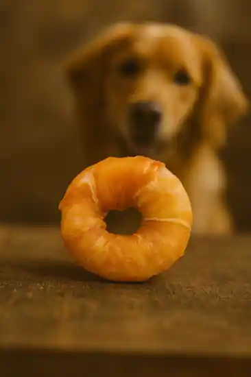 Weekendaanbieding Buffelhuid Donut met kip 8cm