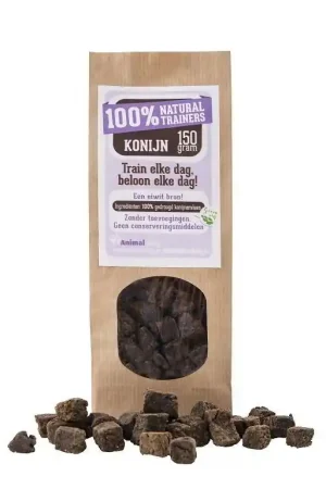 100% Konijn trainers -150 gram Premium