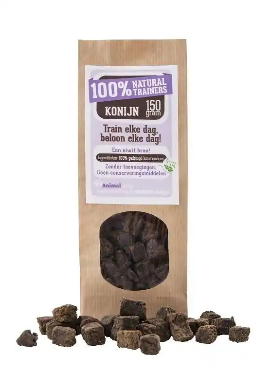 100% Konijn trainers -150 gram Premium