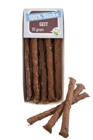 100% Geitensticks – 70 gram Hoge Kwaliteit