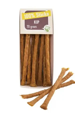 100% Kipsticks – 70 gram Beperkte Voorraad