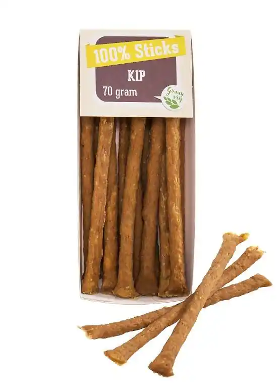 100% Kipsticks – 70 gram Beperkte Voorraad