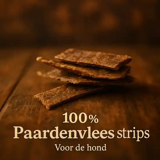 100% Paardenvleesstrips Gecertificeerd