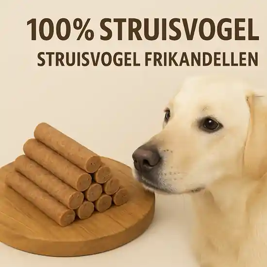 100% Struisvogelfrikandellen Gratis Retour