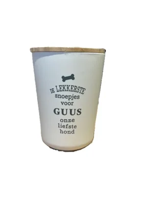 Aanbieding Hondensnoepjespot Guus