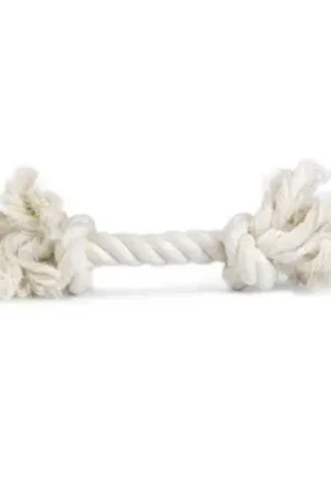 Uitverkoop Flostouw wit – 25cm -2 knoop