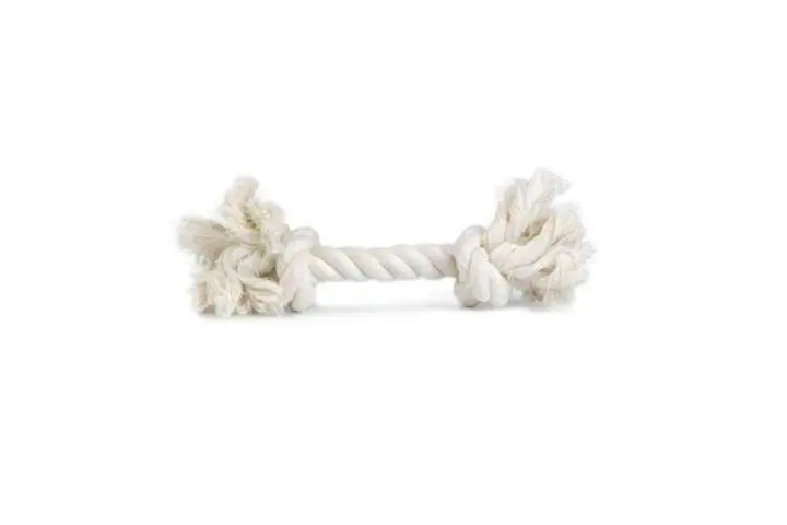 Uitverkoop Flostouw wit – 25cm -2 knoop