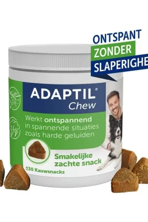 Adaptil Chews Kalmerende Kauwsnacks 30 stuks Direct Beschikbaar
