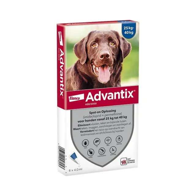 Advantix 400-2000 6 Pipetten 25-40 kg Alleen Vandaag