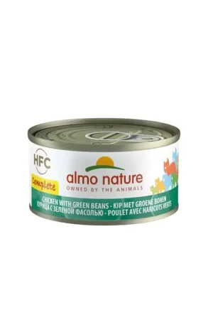Almo Nature Complete Kattenvoer Kip-Bonen 70gram Gecertificeerd