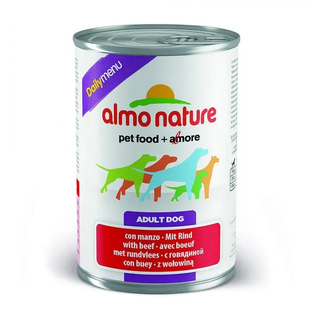 Almo Nature Dailymenu Hondenvoer Varken 400gr Hoge Kwaliteit