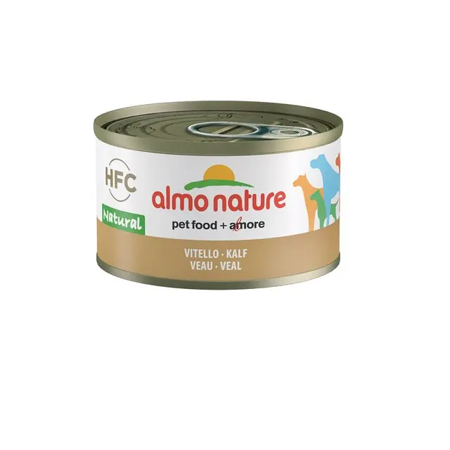 Aanbieding Almo Nature HFC Hondenvoer Kalfsvlees 95gr