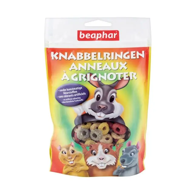 Koopje Beaphar Knabbelringetjes 75 gr