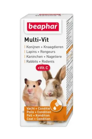 Direct Verzonden Beaphar Multi Vit Knaagdier 20 ml