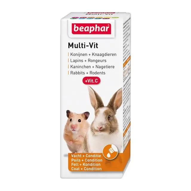 Beaphar Multi-Vit Konijnen & Knaagdieren 50 ml Koop Online
