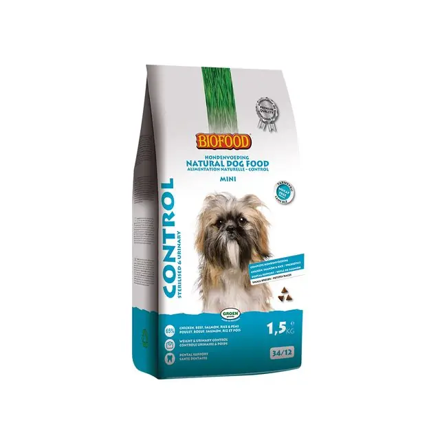 Veilige Betaling Biofood Control Small Breed Hondenvoer 1,5 kg