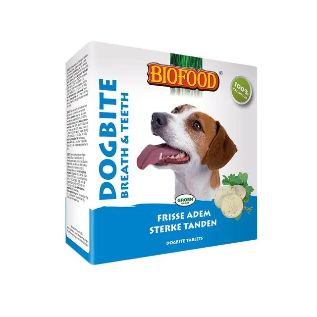 Snelle Levering Biofood Hondensnoepjes Dogbite Tandverzorging 55 stuks