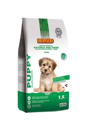 Superprijs Biofood Puppy Small Breed Hondenvoer 1,5 kg