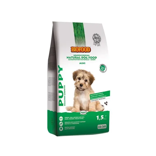 Superprijs Biofood Puppy Small Breed Hondenvoer 1,5 kg