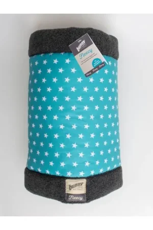 Seizoensaanbieding Bunny Fleecy Turqoise