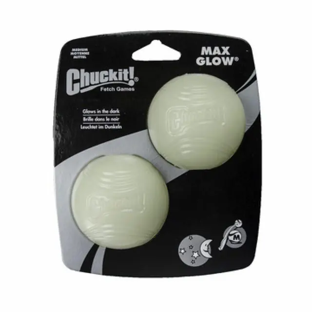 Chuckit Max Glow Medium 6cm 2 Pack 2 Stuks Goedkoop