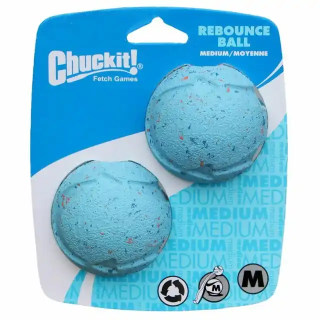 Voordeelprijs Chuckit Med Rebounce Ball 2 Stuks