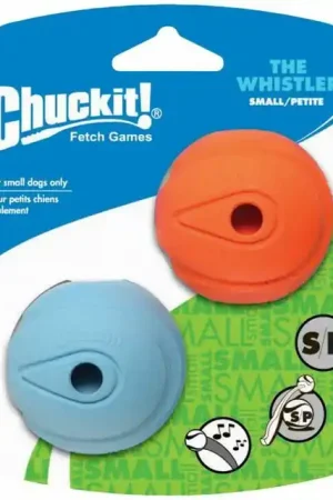 Superprijs Chuckit The WhistlEarth Rated Small 2 Pack 2 Stuks