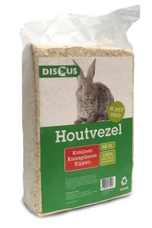 Betrouwbaar Discus Houtvezel 60 liter