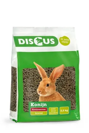 Discus Konijnenkorrel 2,5 kg Snelle Levering