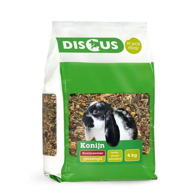 Aanbieding Discus Konijnenvoer Plus 4 kg
