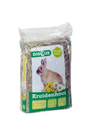 Beste Prijs Discus Kruidenhooi Kamille&Paardenbloem 500gr