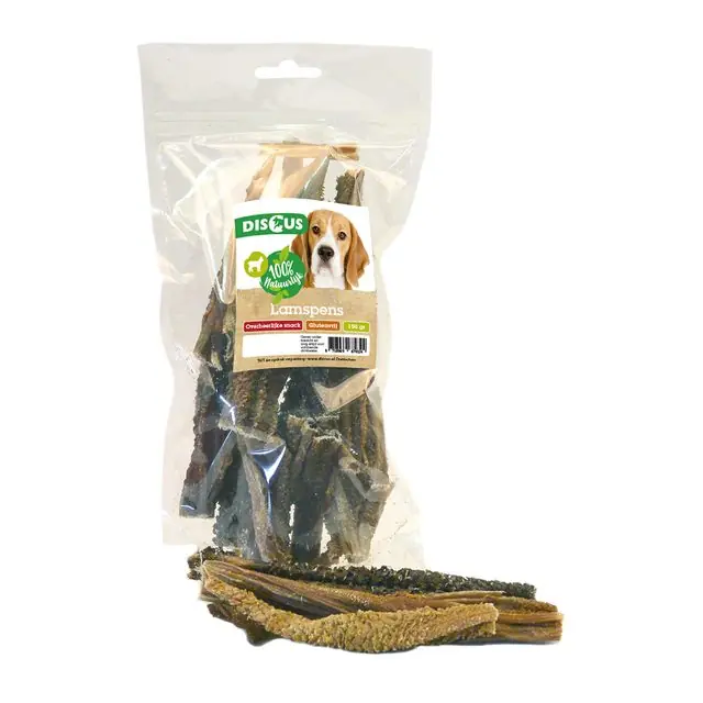Beperkt Aanbod Discus Lamspens Hondensnack 150 gram