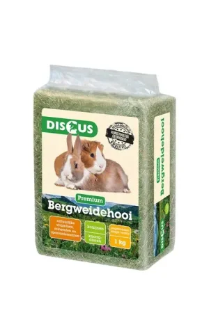Koop Online Discus Premium Gedroogd Bergweidehooi 1 kg