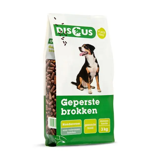 Alleen Vandaag Discus Premium Geperste Brokken Hondenvoer 3 kg