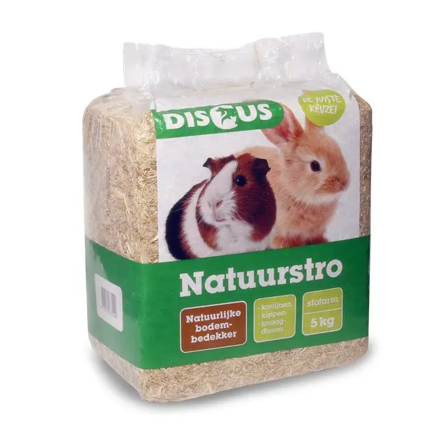 Tijdelijk Beschikbaar Discus Stro 5 kg