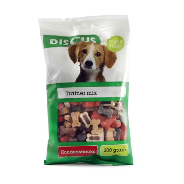 Shop Nu Discus Trainer Hondensnack Mix 200gr
