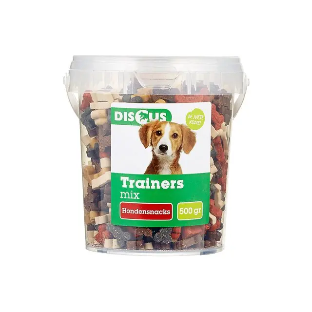 Voordeelprijs Discus Trainer Hondensnack Mix 500gr