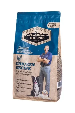 Weekendaanbieding Dr. Pol Kip Hondenvoeding Puppy & Active 2 kg