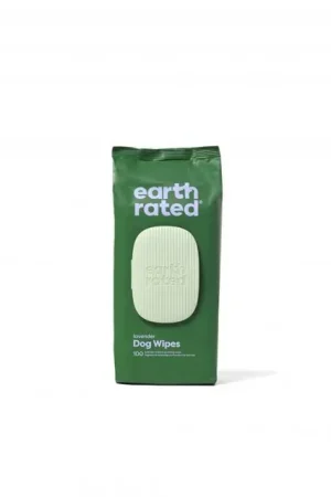 Tijdelijk Beschikbaar Earth Rated Dog Wipes Lavendel 100 Stuks