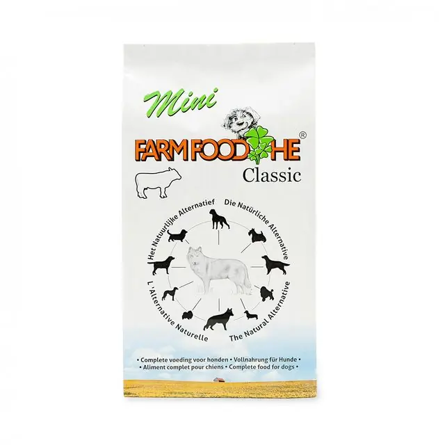 Farm Food He Classic Puppy&Mini Hondenvoer 4 kg Laatste Versie