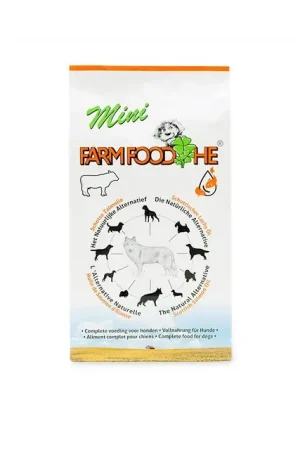 Shop Nu Farm Food He Zalmolie Puppy&Mini Hondenvoer 2 kg